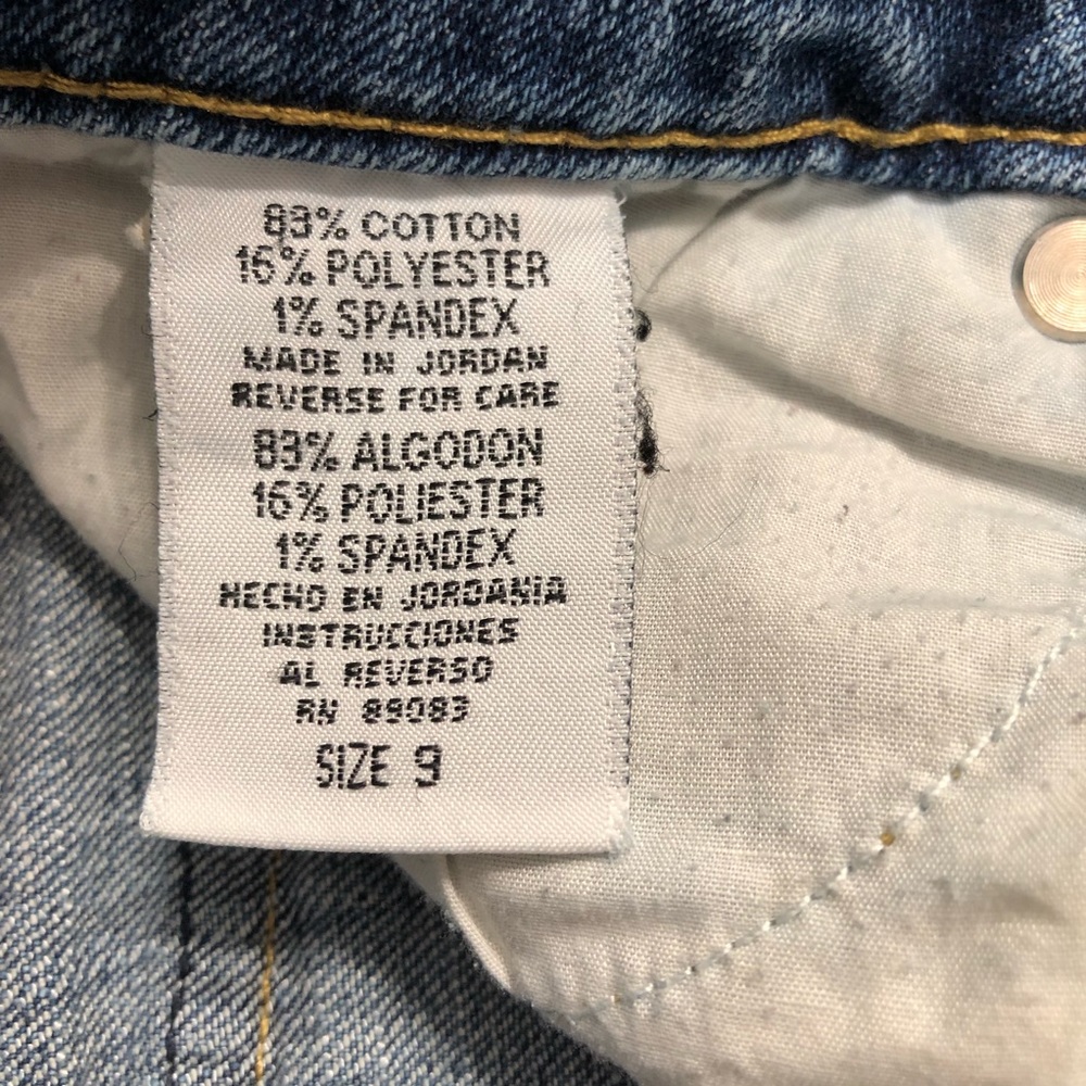 Vintage lei Jeans, “Skinny leg” with Ankle Zippers - Picture 15 of 16